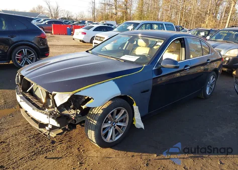 2016 BMW 528I из США, поврежденный, VIN WBA5A5C50GD527124